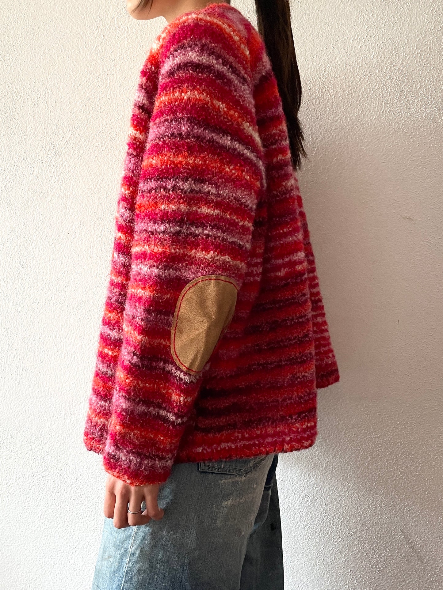 handmade knit haori