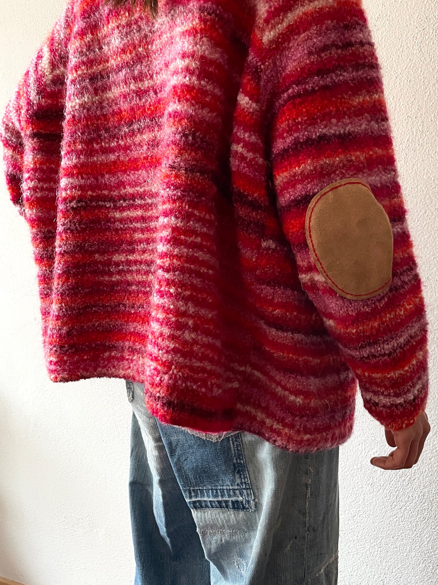 handmade knit haori