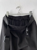 easy black cargo with belt