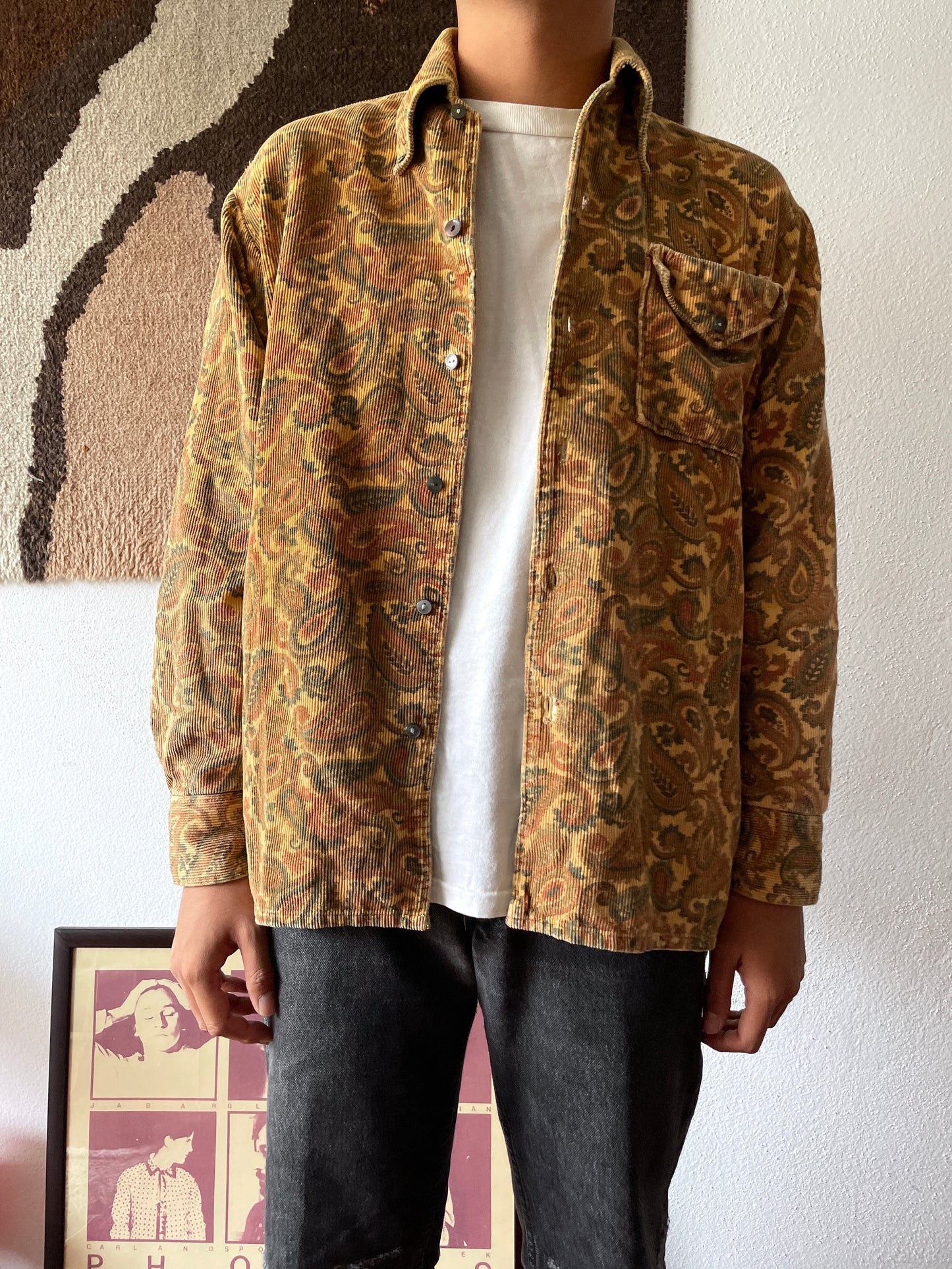 70s corduroy shirt