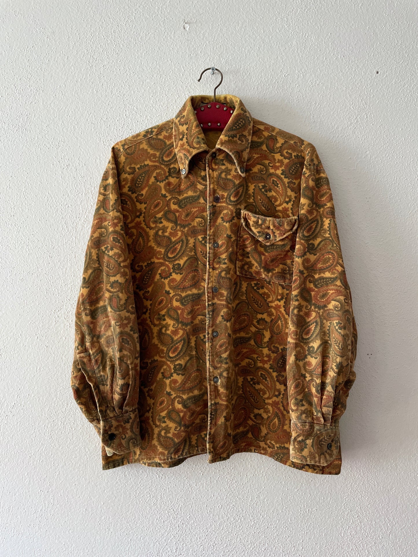 70s corduroy shirt