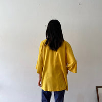 relaxed silk yellow