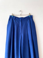 90's silk blue