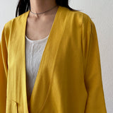 relaxed silk yellow