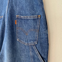 Vintage Levi's denim overalls , Made in France