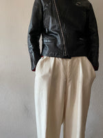 vintage wool wide trouser