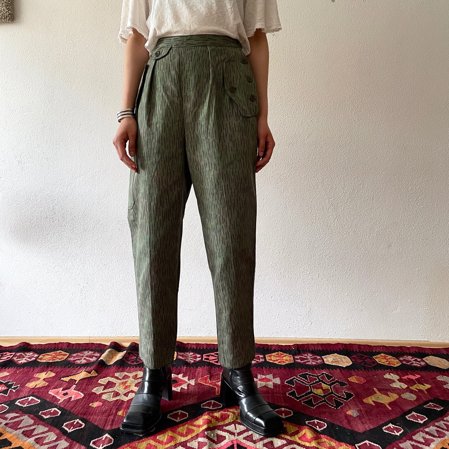 Czechoslovakia military rain camo pants