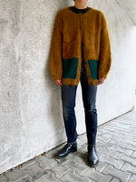 mohair mixed cardigan made in Italy