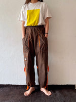 00's Italy Wax cotton Rave trouser.
