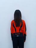 Orange n Black cycling jacket