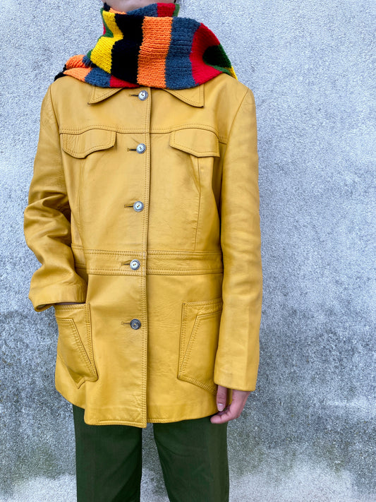 Germany nappa leather jkt