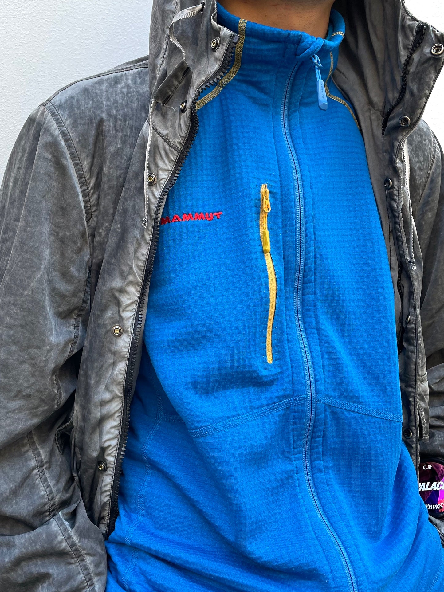 MAMMUT POLARTEC BLUE