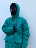 90s Ciesse piumini Gore-tex/Down jacket parka. Italy