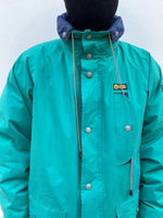 90s Ciesse piumini Gore-tex/Down jacket parka. Italy