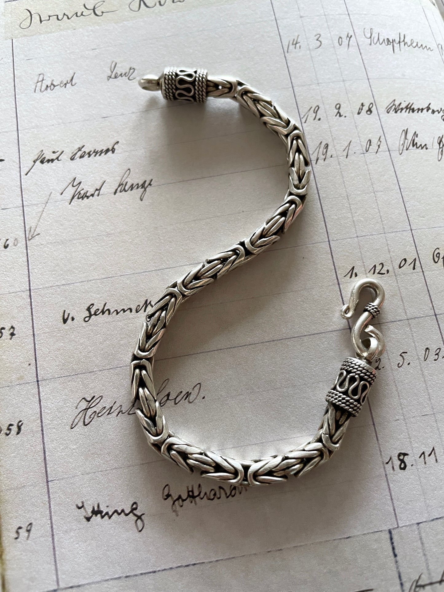 byzantine link chain necklace silver vintage ビザンチン チェーン ネックレスbyzantine link chain necklace silver vintage ビザンチン チェーン ブレスレット ネックレス bracelet bangle