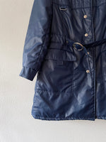 70's Germany navy padding coat