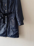 70's Germany navy padding coat