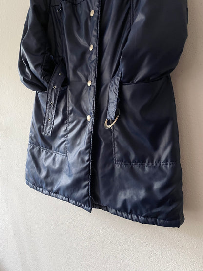 70's Germany navy padding coat