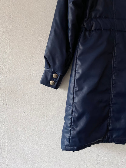 70's Germany navy padding coat