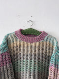 80's Germany handmade knit