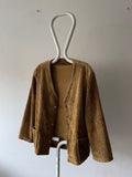 Fat corduroy handmade Haori