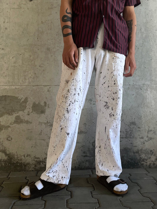 60's Cotton work trouser. Germany.