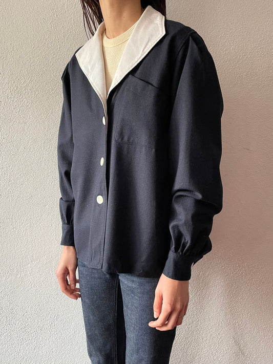 80's Yves Saint Laurent light wool jacket