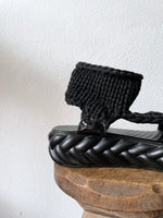 Dead stock black sandal sz39