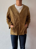 Fat corduroy handmade Haori