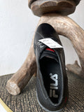 FILA made in spain 3 hole leather shoes.dead stock.