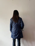 70's Germany navy padding coat