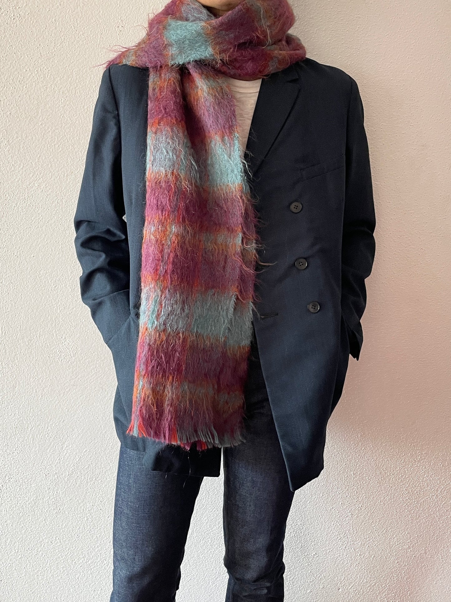 LOCHCARRON mohair wool scarf