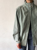 sherbet green boroi leather
