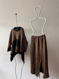 90's Germany wool cotton 2 pc