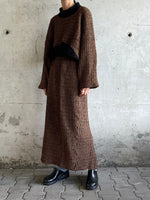 90's Germany wool cotton 2 pc