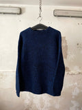 Vintage beautiful blue wool jumper