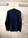 Vintage beautiful blue wool jumper