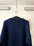 Vintage beautiful blue wool jumper