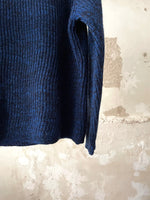 Vintage beautiful blue wool jumper