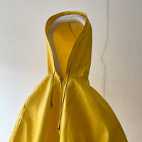 Old rubber poncho