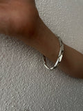 vintage Germany 835 structurally angular bracelet