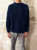 Vintage beautiful blue wool jumper