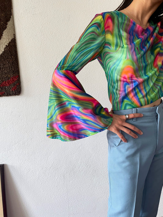 70's psychedelic marble