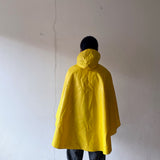 Old rubber poncho