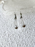 French vintage drop earring