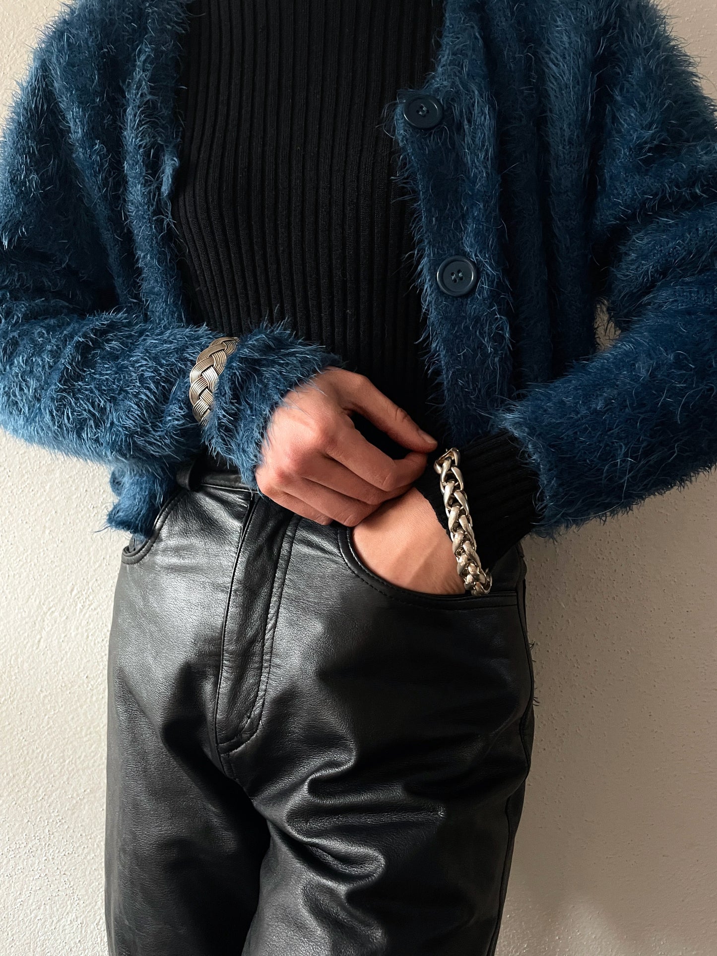 90's French chain bracelet