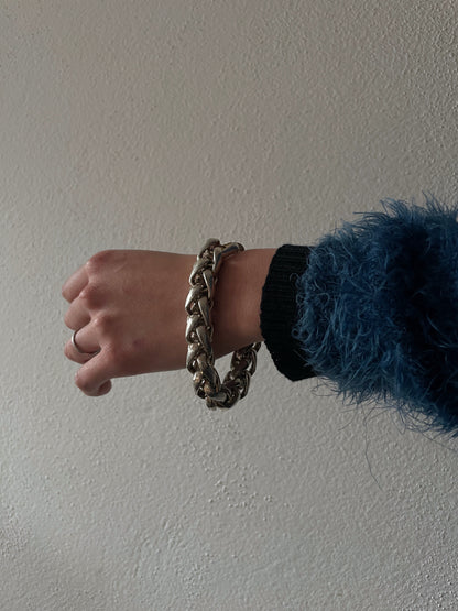 90's French chain bracelet