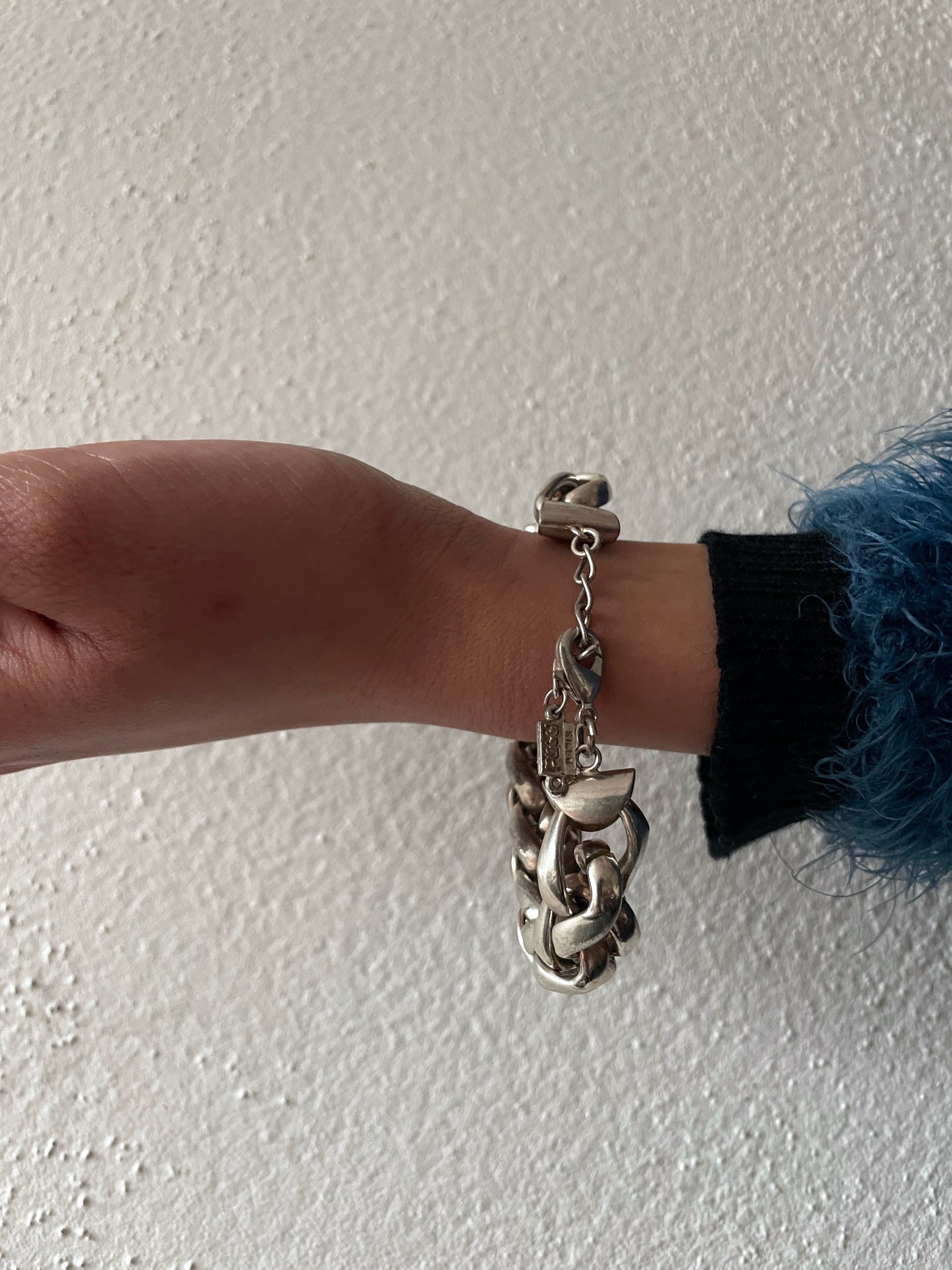 90's French chain bracelet