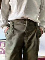 vintage italian aircrew parachute trouser