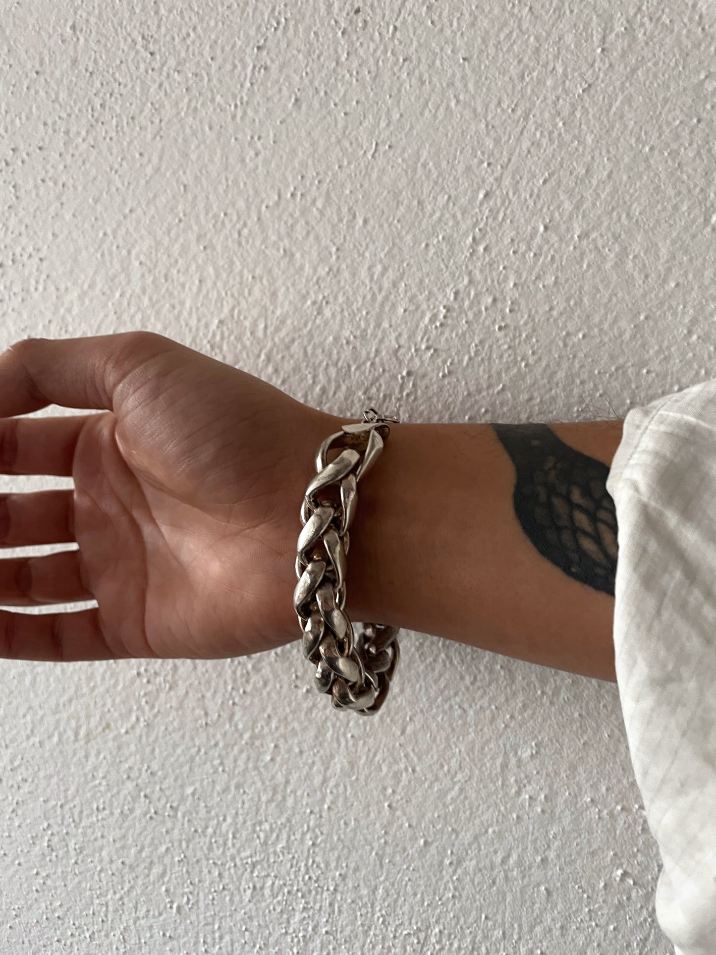 90's French chain bracelet